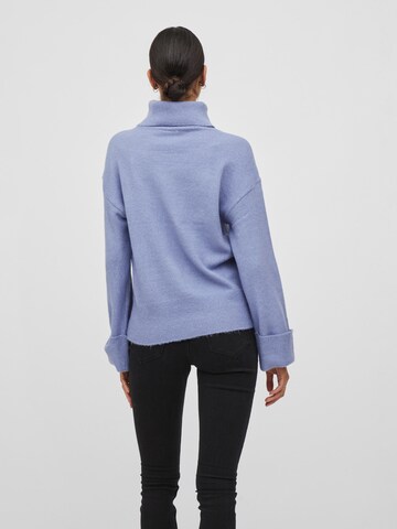 VILA Sweater 'Rolfie' in Blue