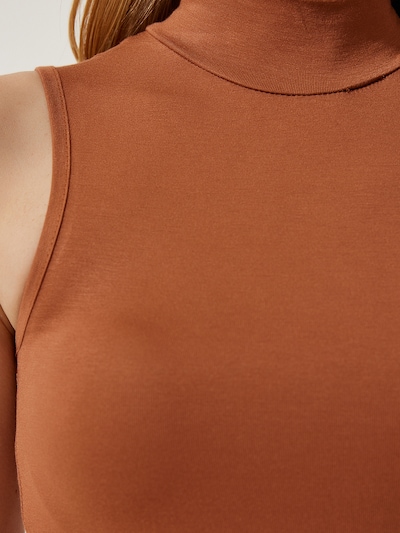 Happiness İstanbul Top - karamelová / tmavozelená, Produkt