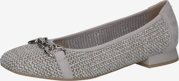 Ballerines CAPRICE en gris : devant