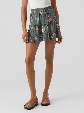 Vero Moda Petite Skirt 'Easy' in Green: front