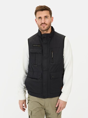 CAMEL ACTIVE Vest in Blue: front