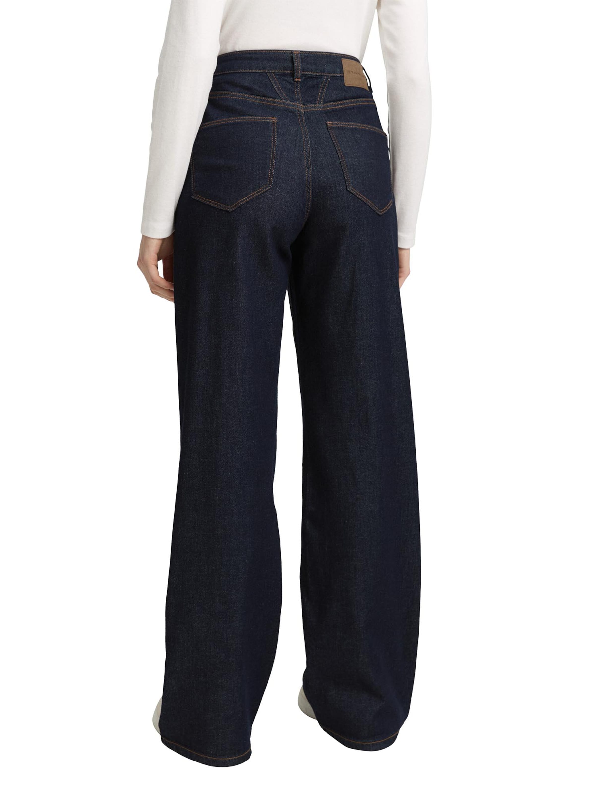 TOM TAILOR Wide leg Τζιν 'Madina' σε μπλε