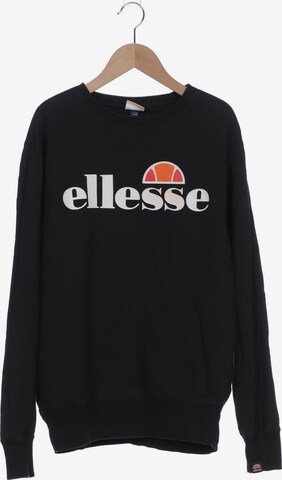ELLESSE Sweater M in Schwarz: predná strana