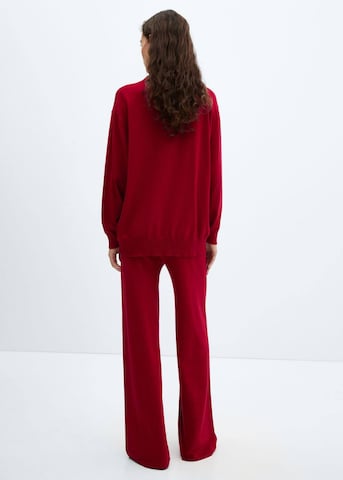 MANGO Loosefit Broek 'Vieira' in Rood