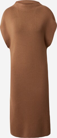 Club Monaco - Vestido de punto en beige: frente