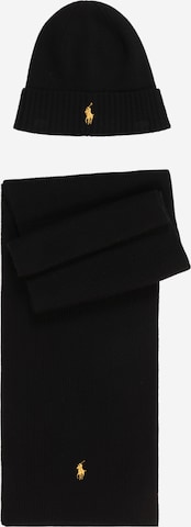 Berretto di Polo Ralph Lauren in nero: frontale
