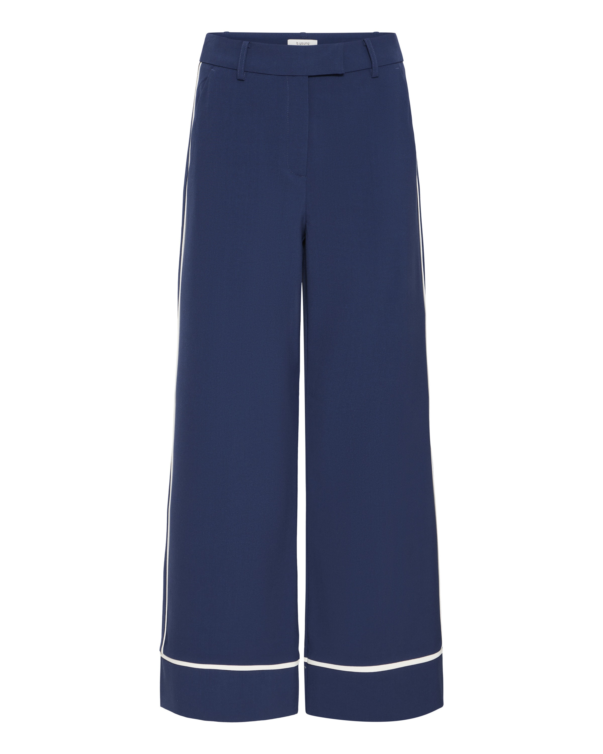 b.young Wide leg Trousers 'BYDanta' in Blue: front
