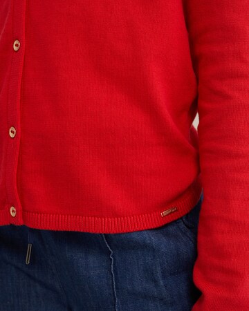WE Fashion Knit cardigan in Red