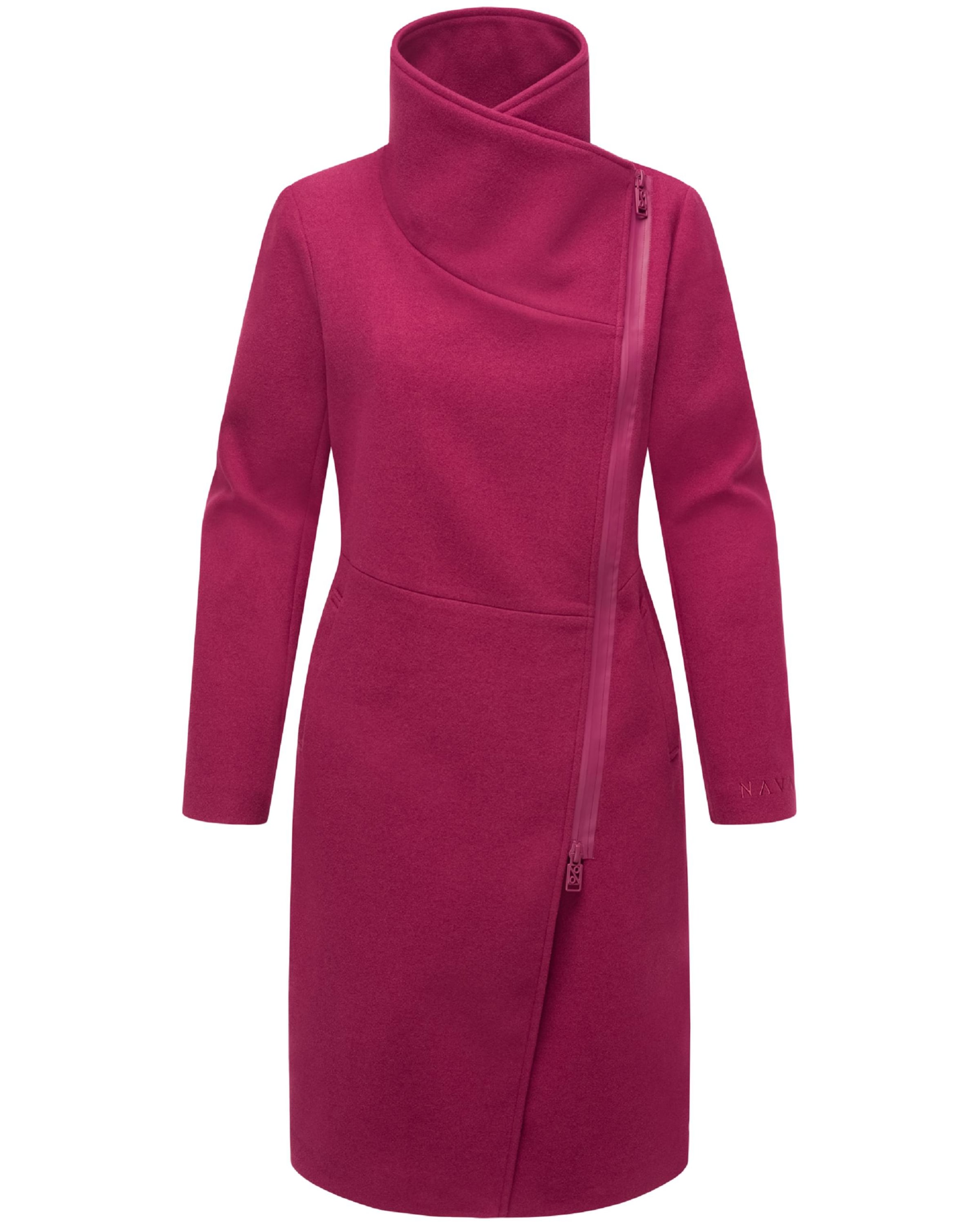 Palton de primăvară-toamnă 'Samtrose' de la NAVAHOO pe roz