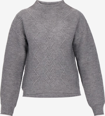 Pull-over DreiMaster Vintage en gris : devant