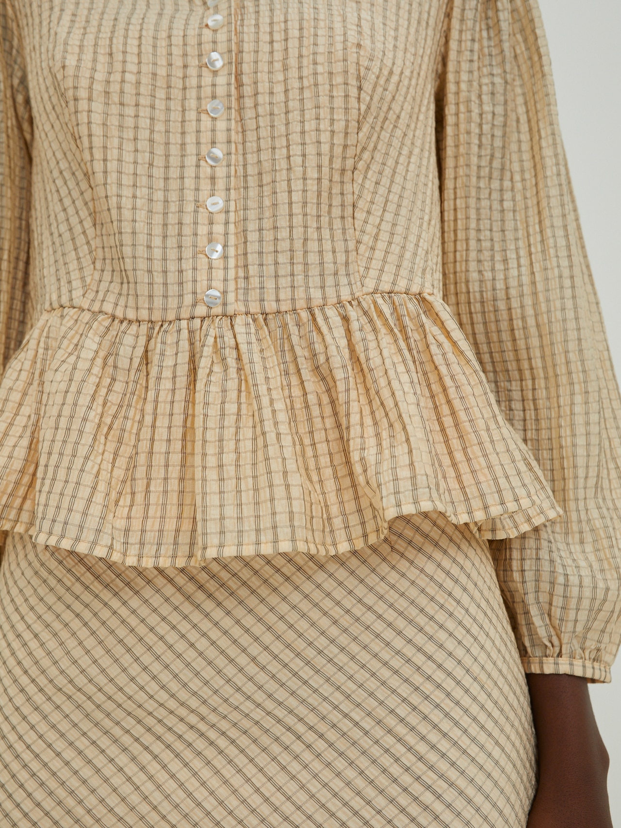 EDITED Bluse 'Nia' beige