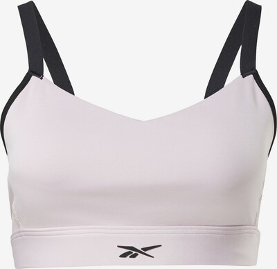 Sutien sport Reebok Sport pe roz pastel / negru, Vizualizare produs
