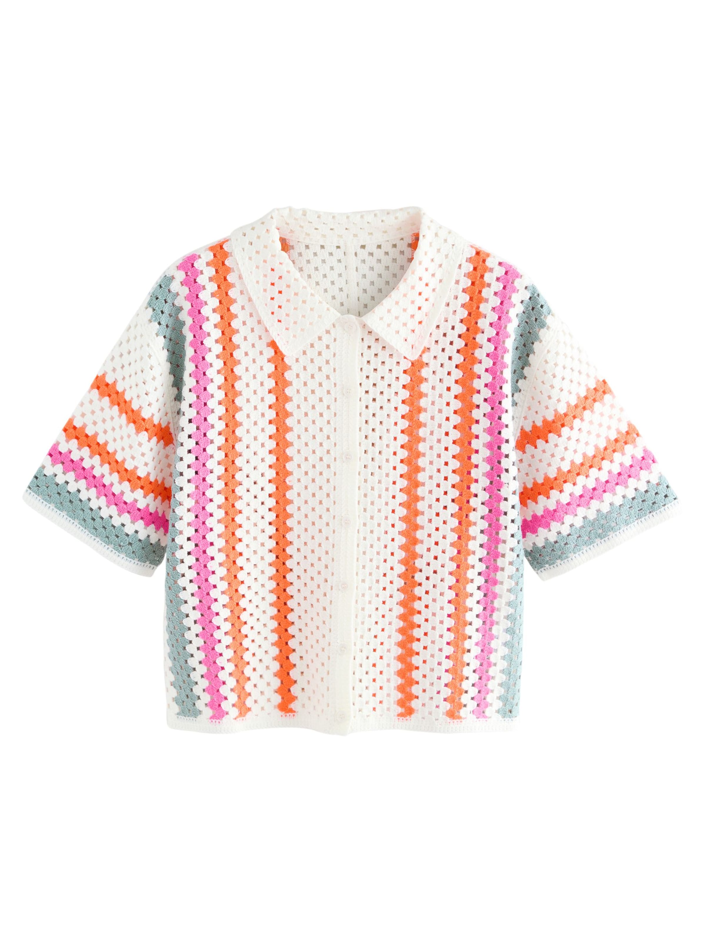 Next Kardigan – bílá: přední strana