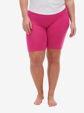 Zizzi Skinny Kalhoty – pink: přední strana