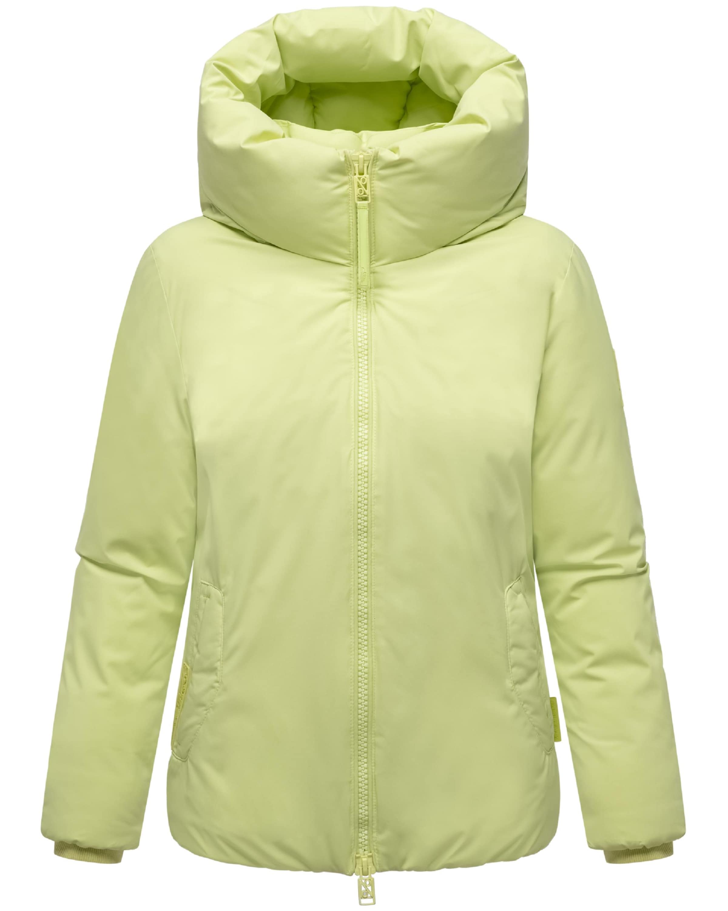 NAVAHOO Vinterjakke 'Blütenlicht 14' i grøn