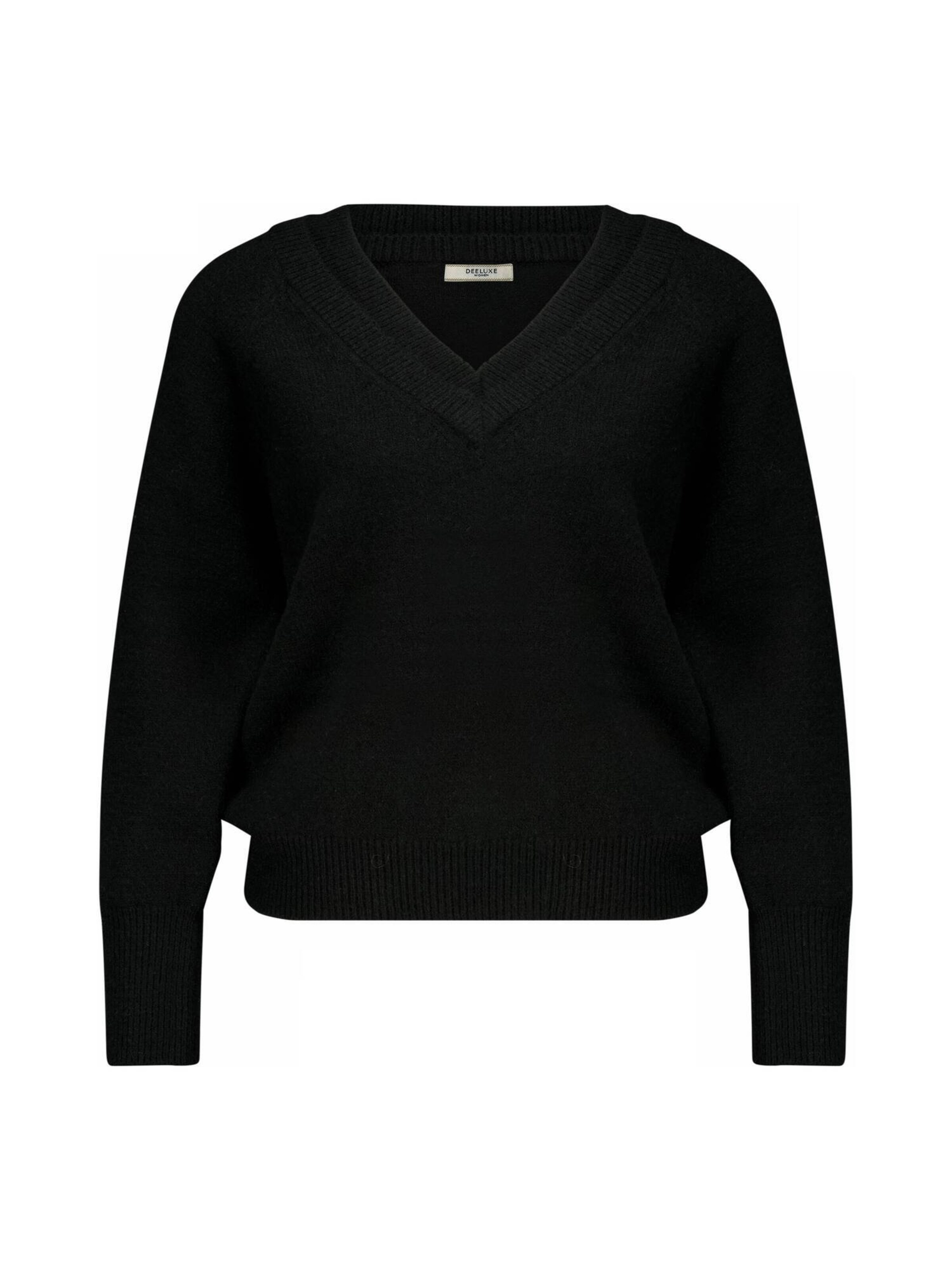 Deeluxe Pullover 'BERILDE' in Schwarz: Vorderseite