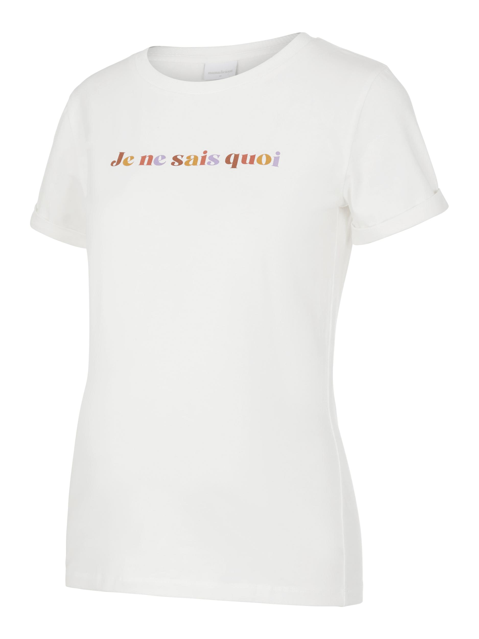 Kobiety Koszulki & topy MAMALICIOUS Koszulka Roselie w kolorze Białym 