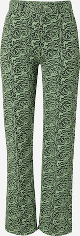 Loosefit Pantalon Monki en vert : devant