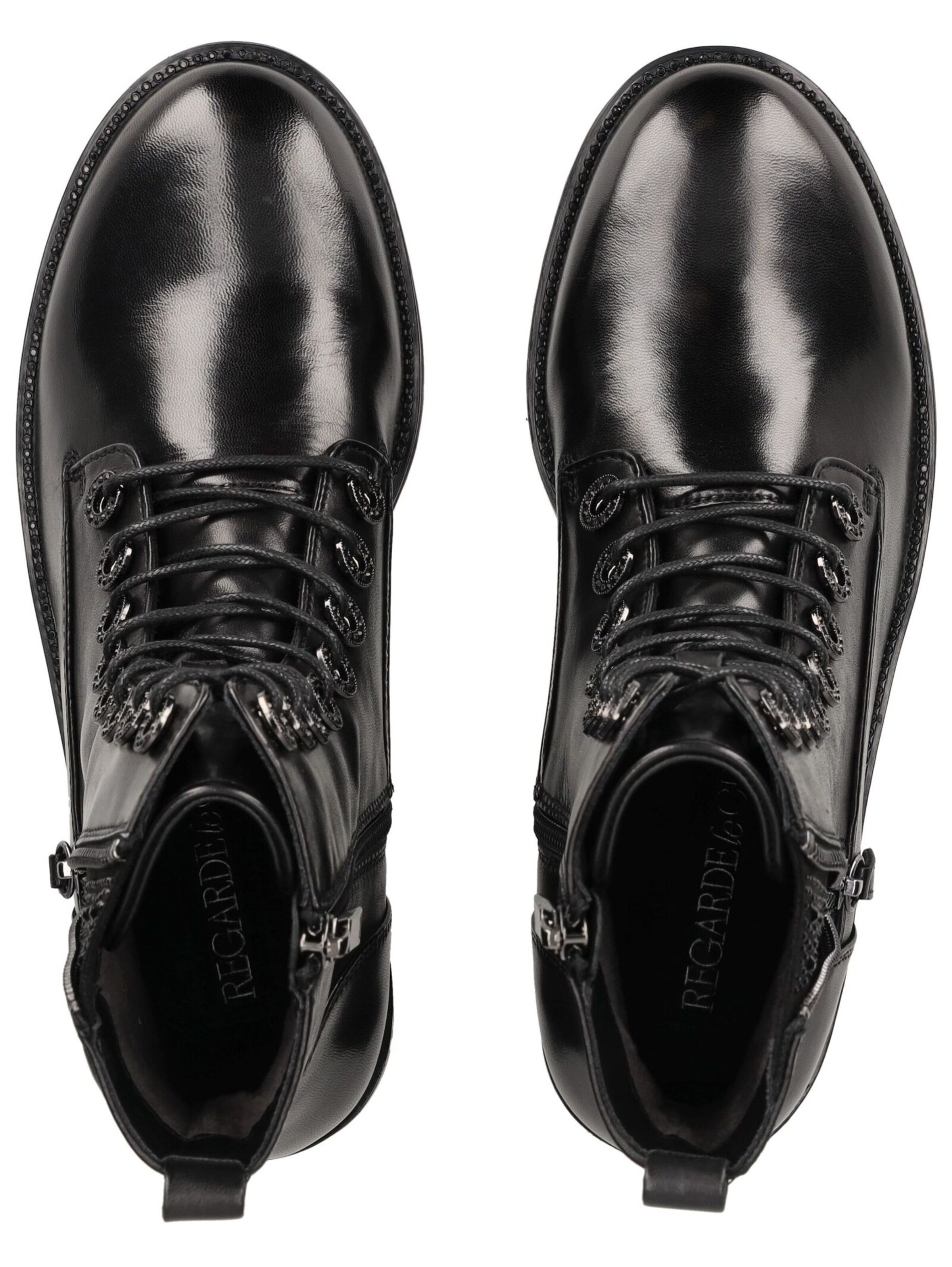 Regarde le Ciel Lace-up bootie in Black