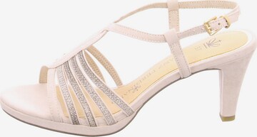 Franz Ferdinand Sandalen met riem in Beige