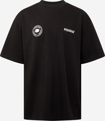Pegador T-shirt 'GORDAN' i svart: framsida