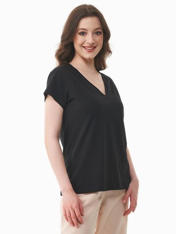 Organication T-Shirt in Schwarz