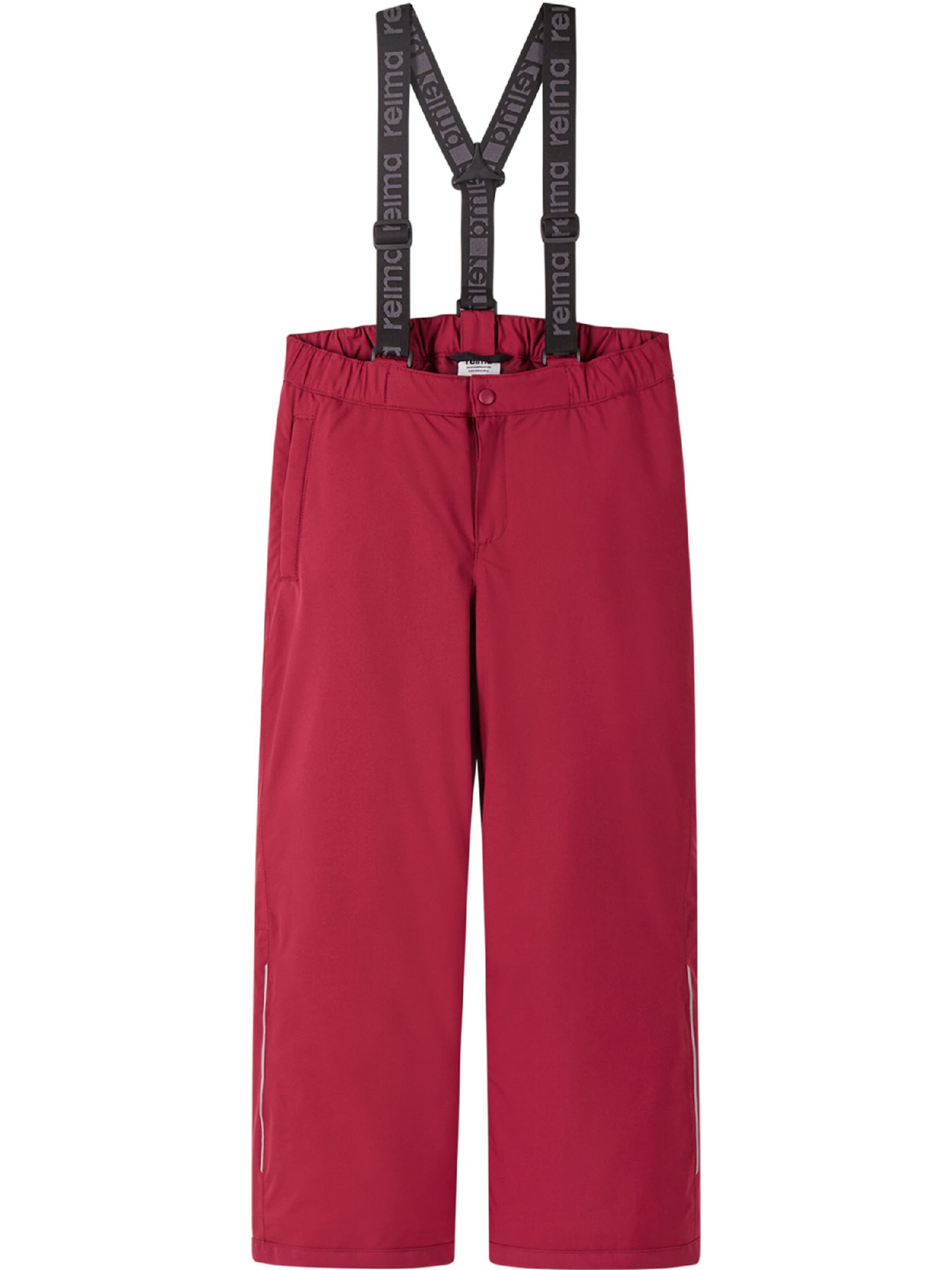 Reima Regular Outdoor broek 'Komein' in Rood: voorkant