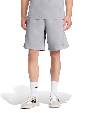 Loosefit Pantalon de sport 'Tiro26 League' ADIDAS PERFORMANCE en gris : devant