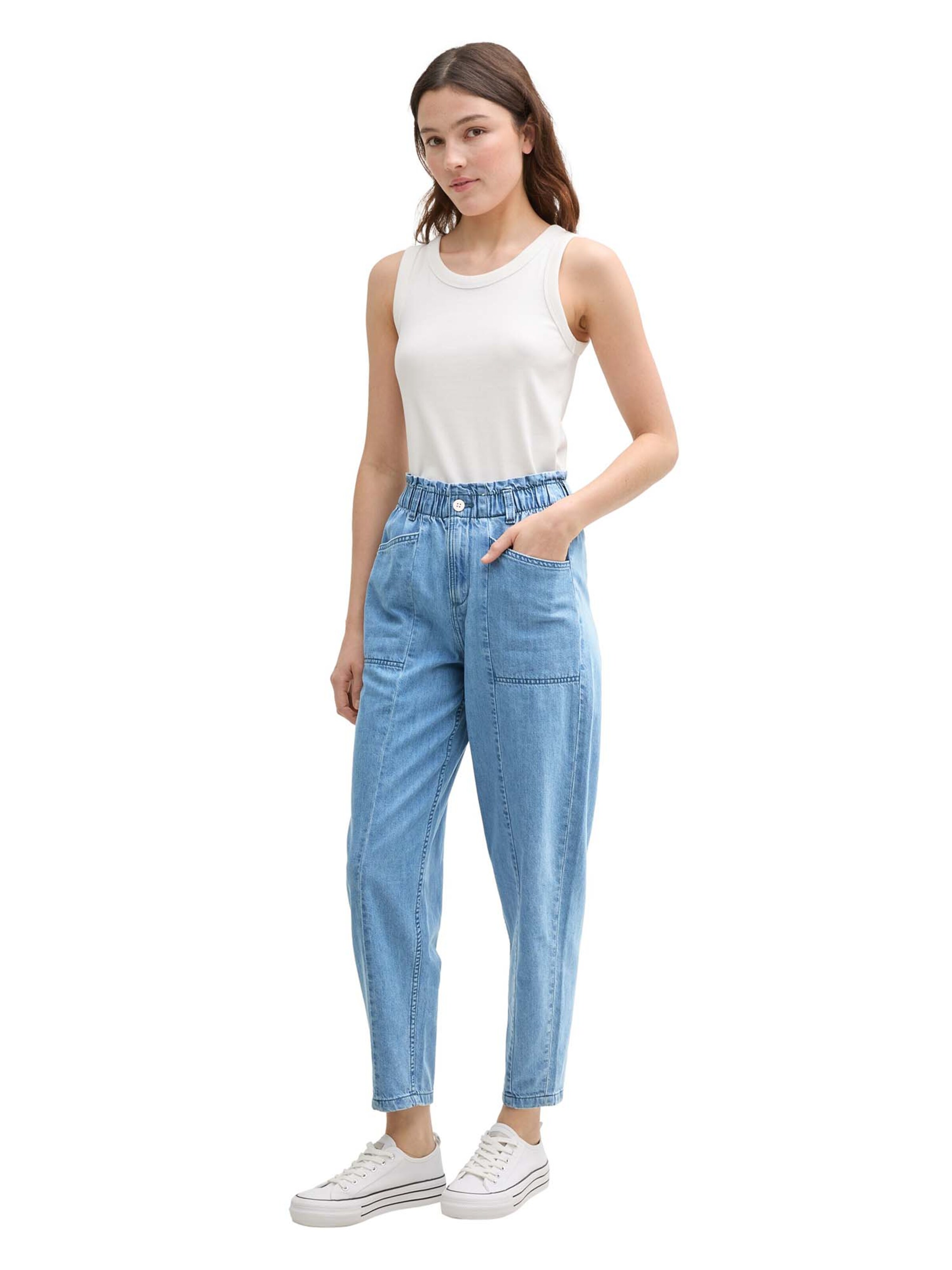 Effilé Jean TOM TAILOR DENIM en bleu