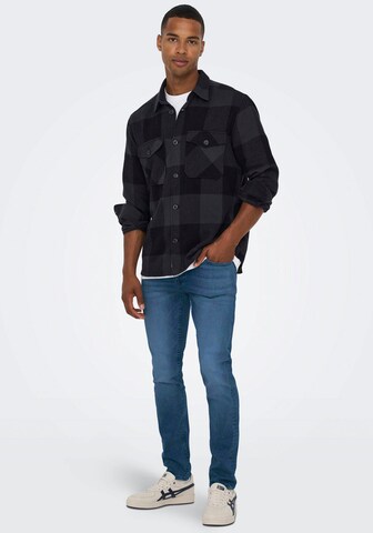 Only & Sons Slimfit Jeans in Blau