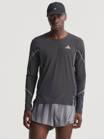 ADIDAS PERFORMANCE Funkcionális felső 'ADIZERO' - fekete: elől