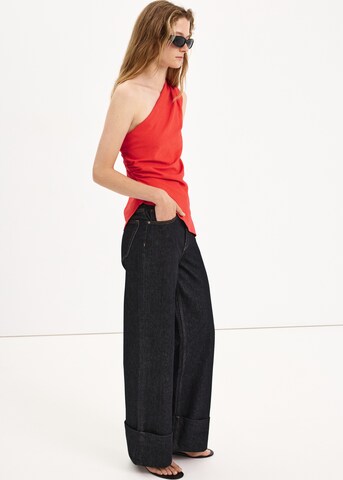 MANGO Top 'KIRA' w kolorze czerwony