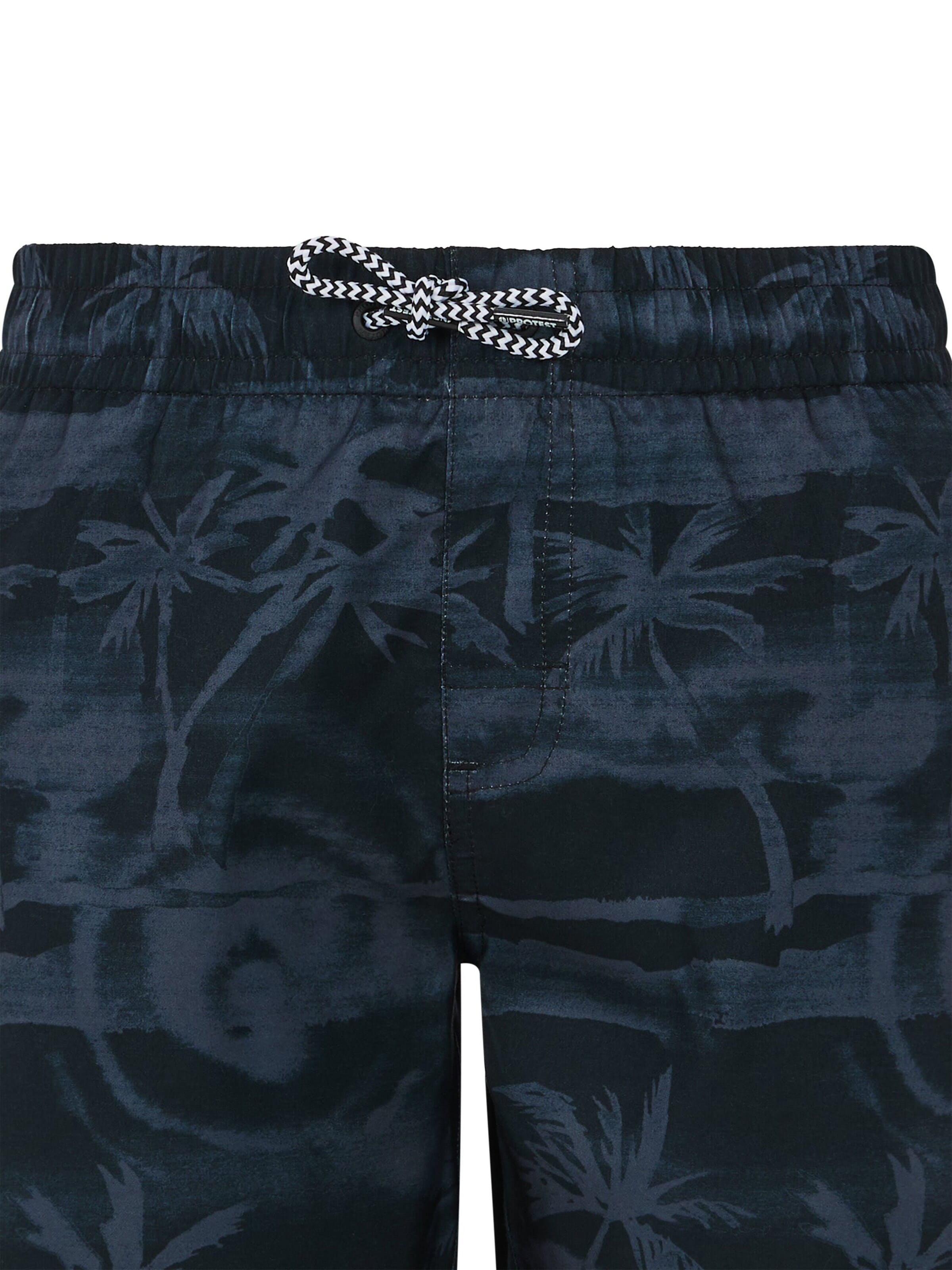 PROTEST Badeshorts 'PRTStones JR'‌‌‌‌‌‌ in Schwarz