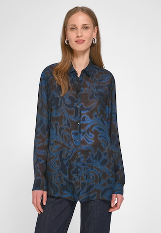 Peter Hahn Blouse in Bruin: voorkant