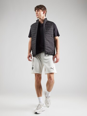 PUMA Regular Sports trousers 'Borussia Mönchengladbach 2025/2026' in White