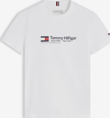 Maglietta 'BRAND LOVE' di TOMMY HILFIGER in bianco: frontale