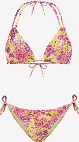 Shiwi Kolmio Bikini 'Liz' värissä vaaleanpunainen: etupuoli