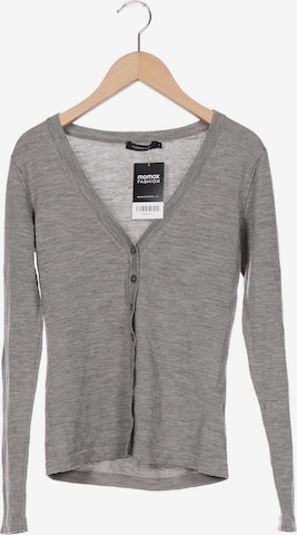Turnover Sweater & Cardigan in XS in Grey: front
