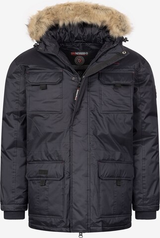 Geographical Norway Winterjas in Blauw: voorkant