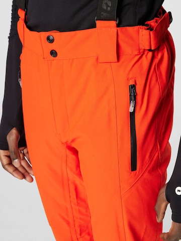 KILLTEC Regular Outdoor Pants 'Enosh' in Orange