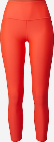 UNDER ARMOUR Skinny Sporthose in Rot: predná strana