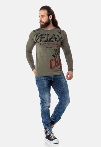 CIPO & BAXX Shirt in Groen