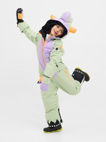 WeeDo Overall 'LILIDO MINT 26 Schneeanzug' in Green