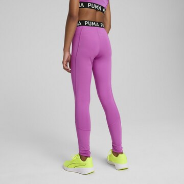 PUMA Skinny Sports trousers 'Strong' in Purple