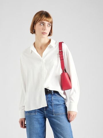 PIECES - Blusa 'FRANAN' en blanco