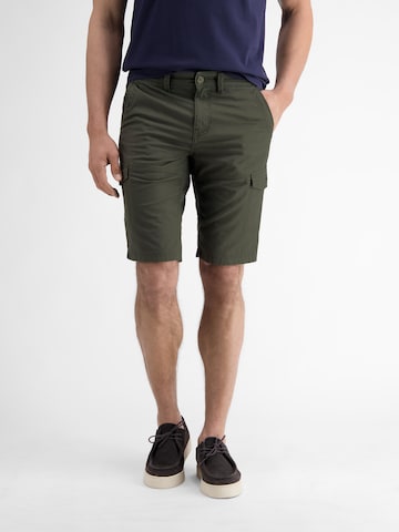 LERROS Regular Trousers in Green: front