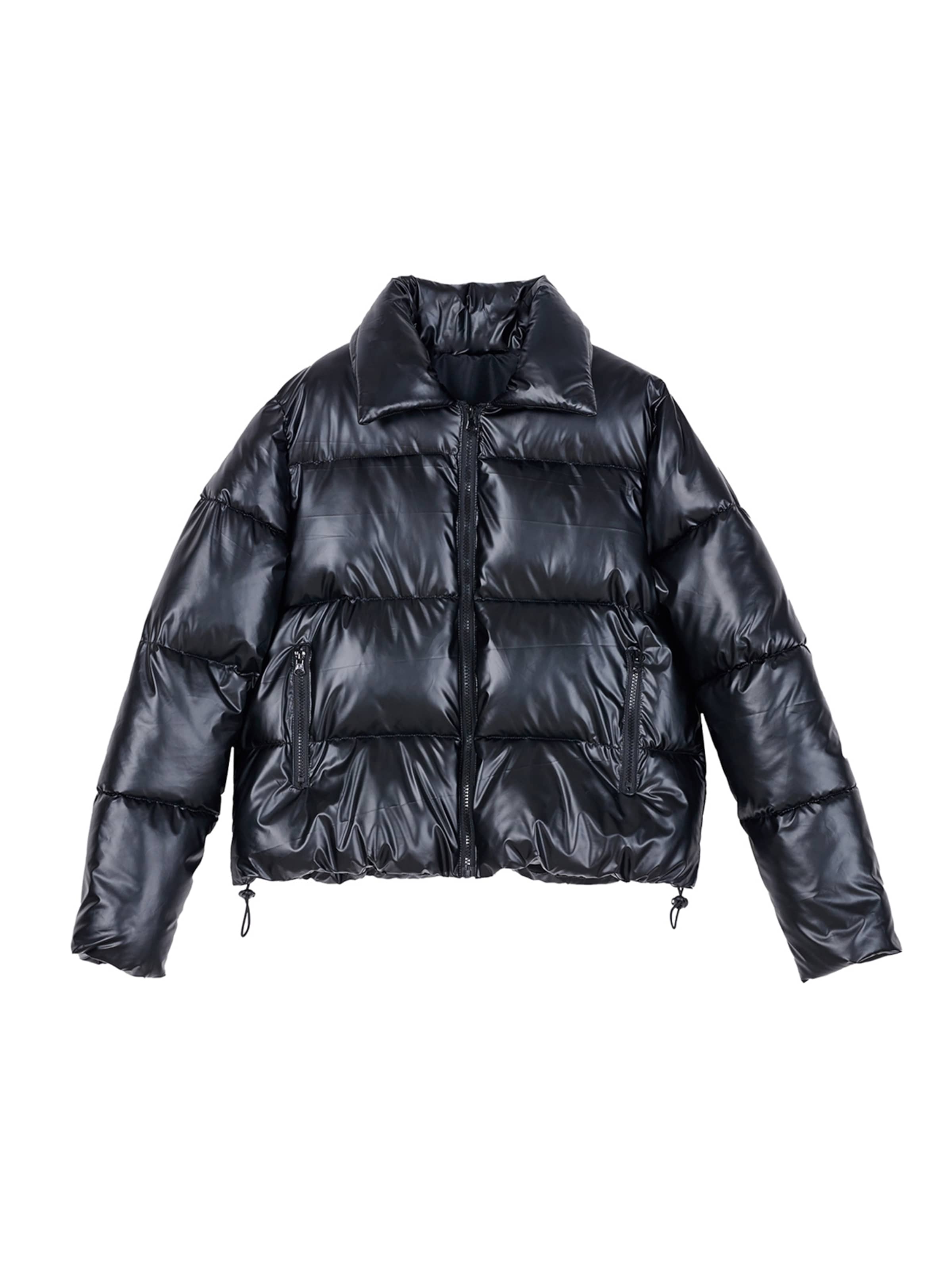 Giacca invernale 'PONGO' di Camomilla Italia in nero: frontale