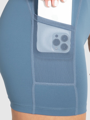 Skinny Pantalon de sport 'Althea Pro' Smilodox en bleu