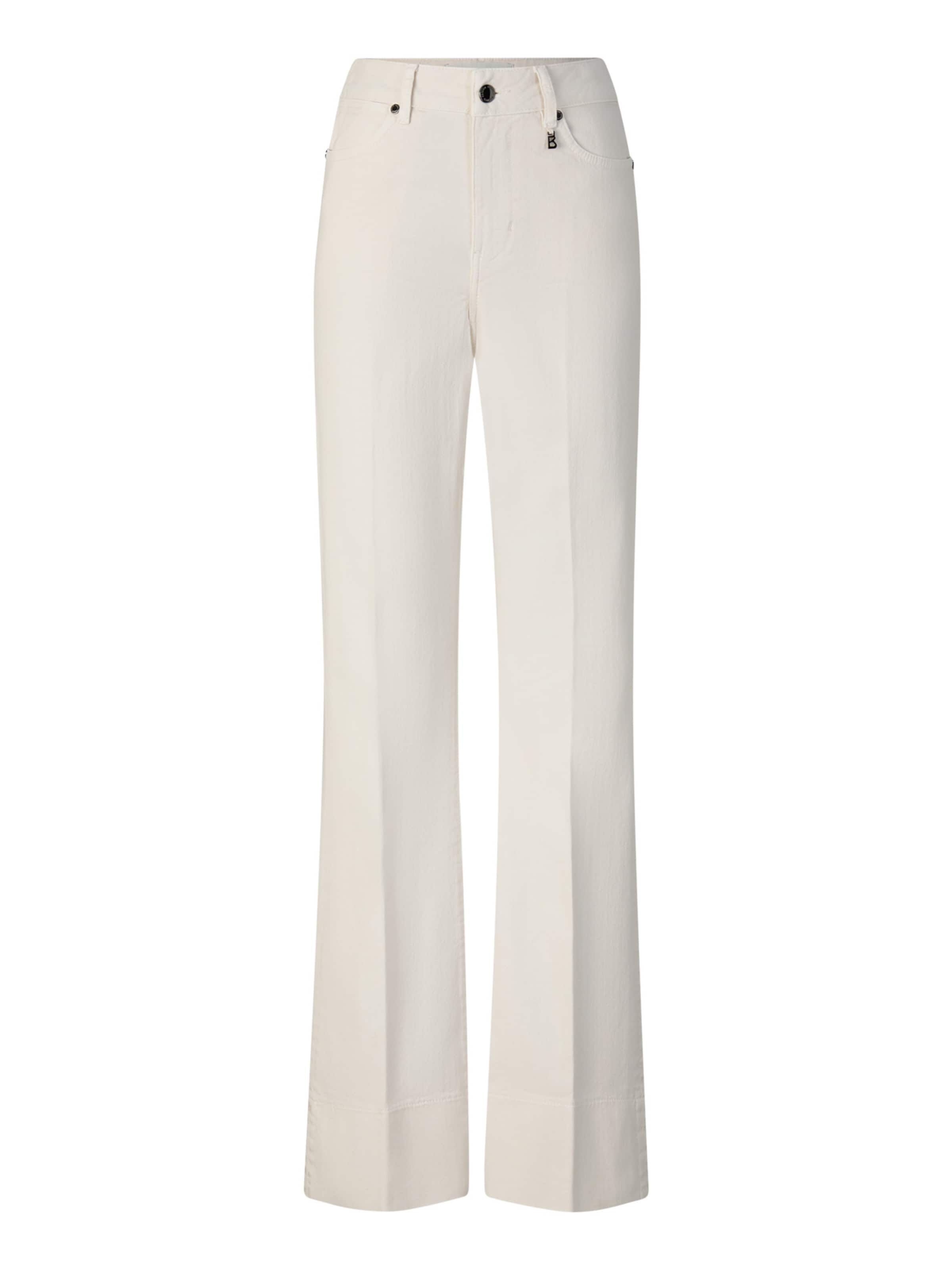 BOGNER Flared Jeans ' Devin ' in Weiß: Vorderseite