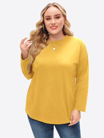 Imily Bela Tričko - Žltá: predná strana